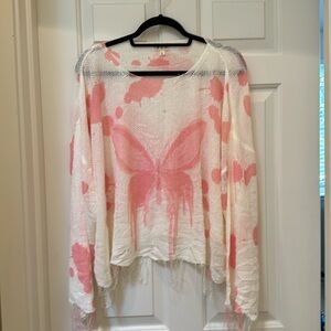 Pol butterfly top/ coverup